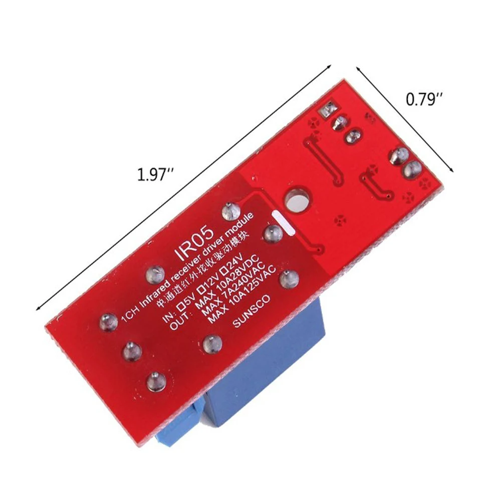 ИК 1 канал инфракрасный приемник дистанционного управления вождения реле Плата