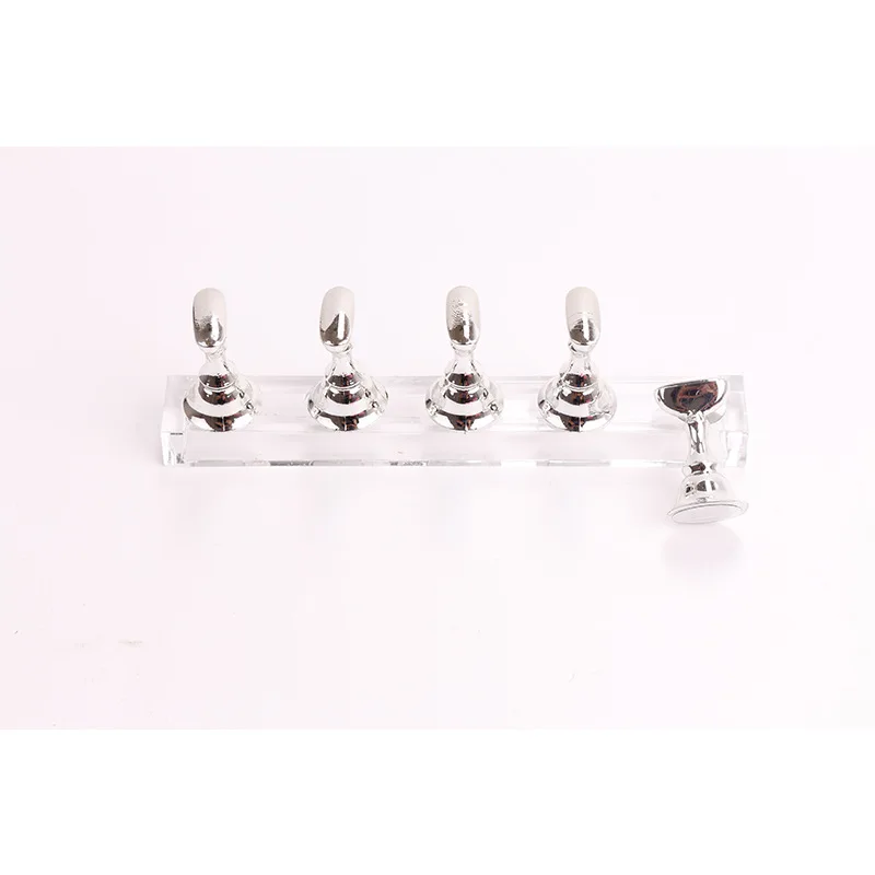 

5PCS New Nail Art Chess Board Display Acrylic Base Exercise Rack Nail Art Tools and Accessories Professional Manicure Tools