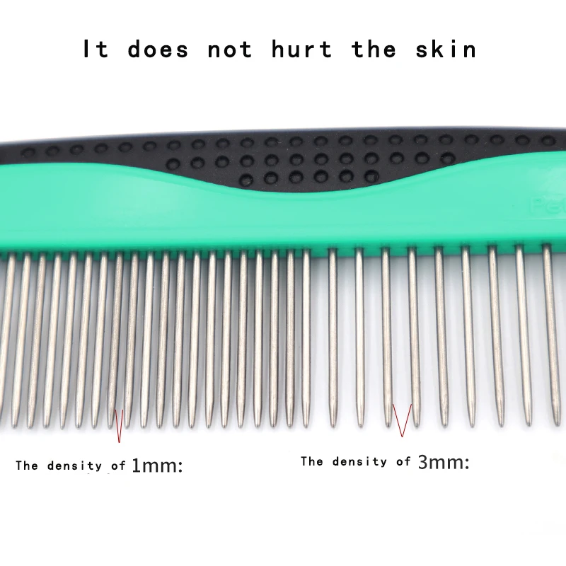 Профессиональный инструмент для груминга собак с круглым гладким наконечником