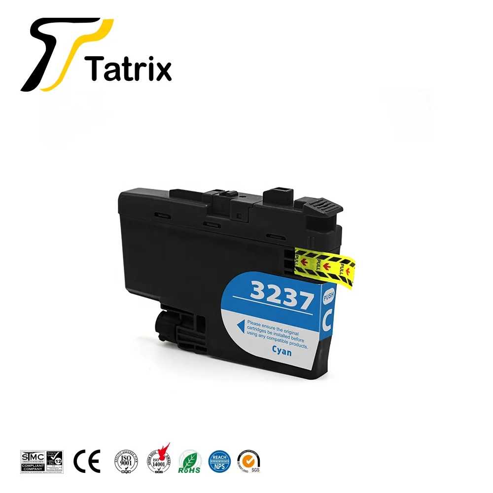 Tatrix LC3237 4 цвета для Brother совместимый чернильный картридж HL J6000DW/HL J6100DW/MFC J5945DW/MFC