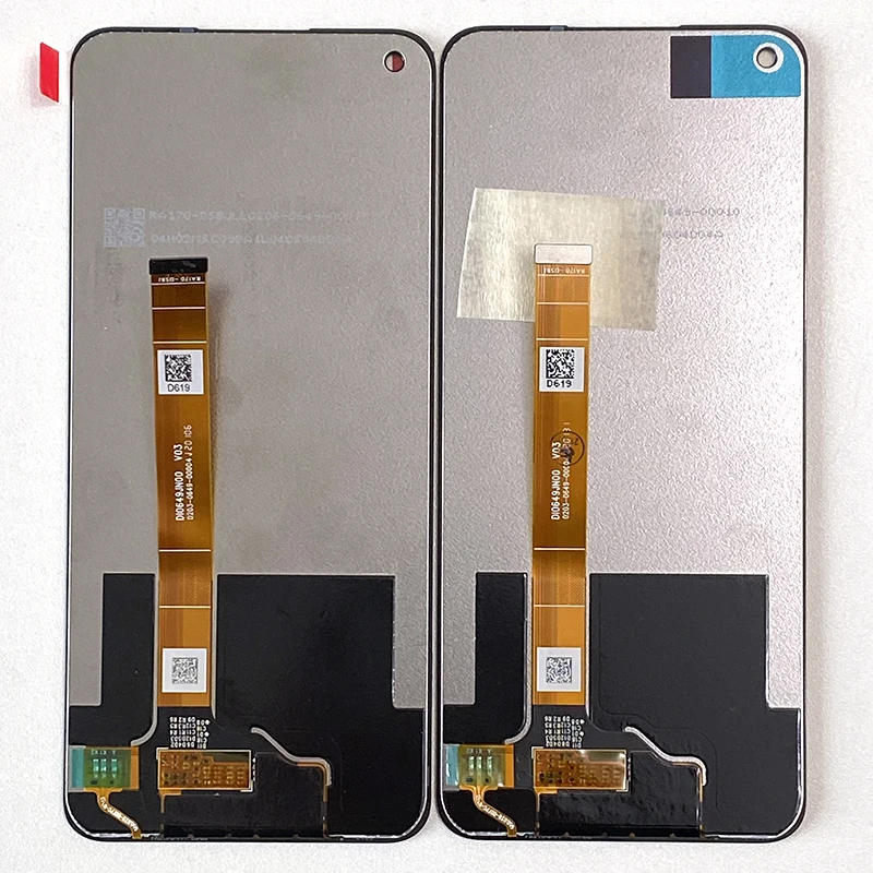 ЖК экран 6 5 &quotM &amp Sen для Oppo Realme 7 RMX2155 сенсорная панель дигитайзер 5G RMX2111 рамка
