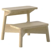 footstool childrens step stool nordic simple solid wood storage stool side table shoe changing stool