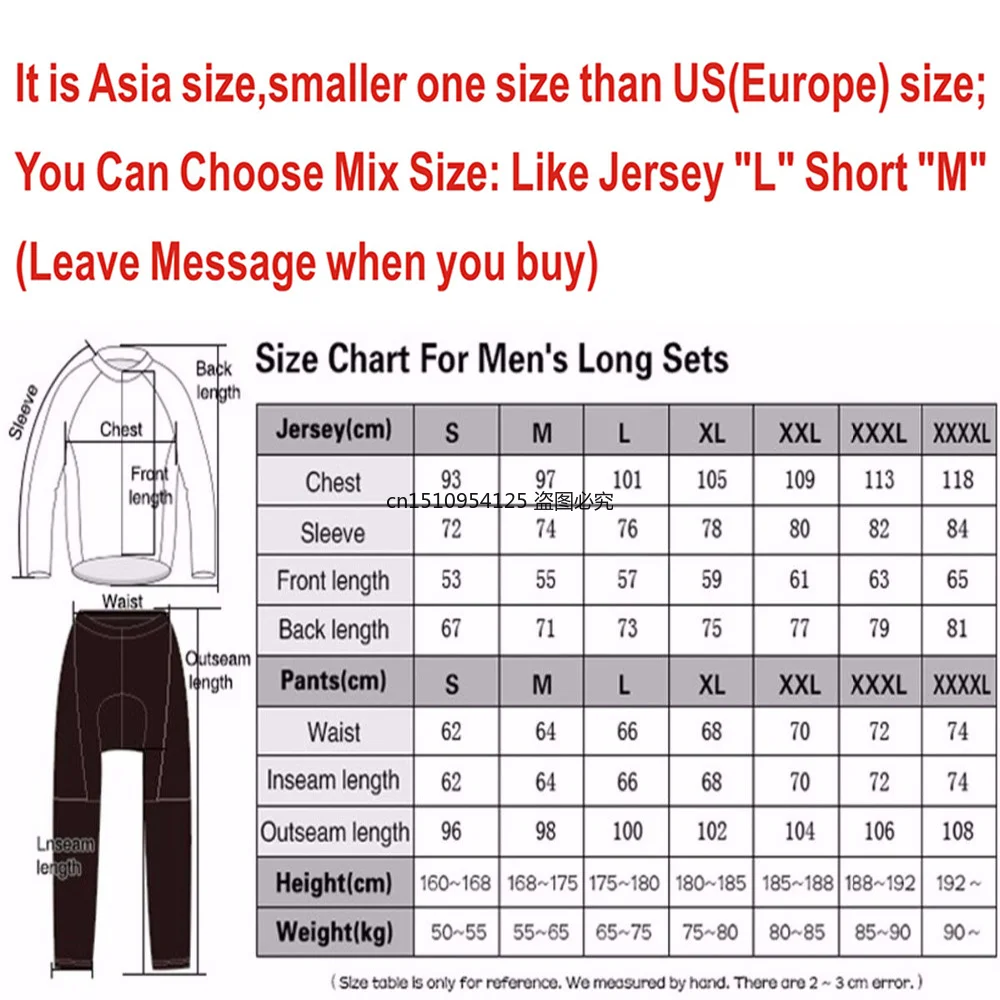 

2021 Pro Team JUMBO Winter Cycling Clothing 20D Gel Pants Set MTB Bike Jersey Thermal Fleece Bicycle Clothes Mens Cycling Wear