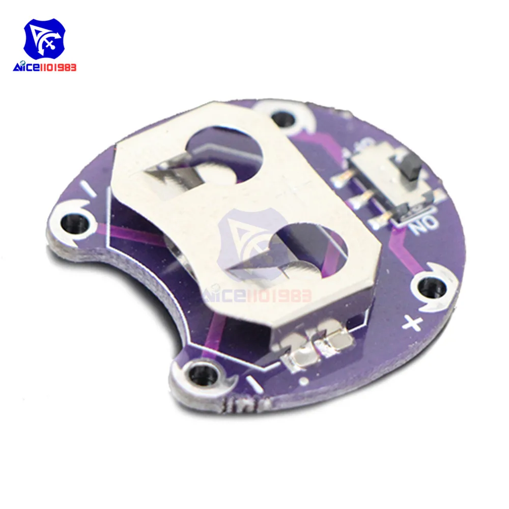 Diymore 2 шт./лот LilyPad CR2032 модуль крепления держателя батареи для Arduino|Интегральные