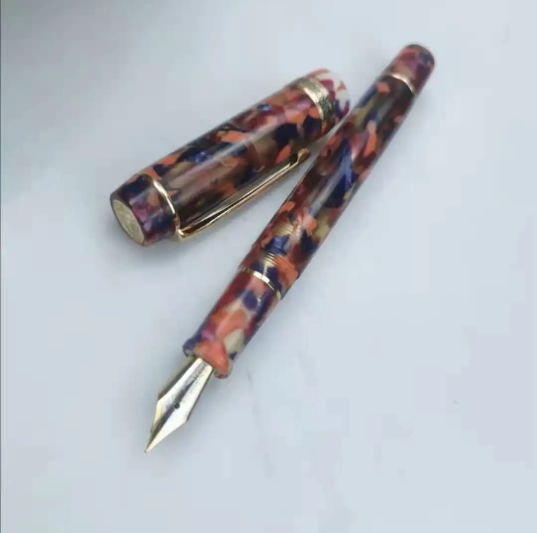 

Kaigelu 316+ Fountain Pen Celluloid Ink Pen EF/F/M Nib Beautiful Marble Pens Business Stationery Office school Writing Gift