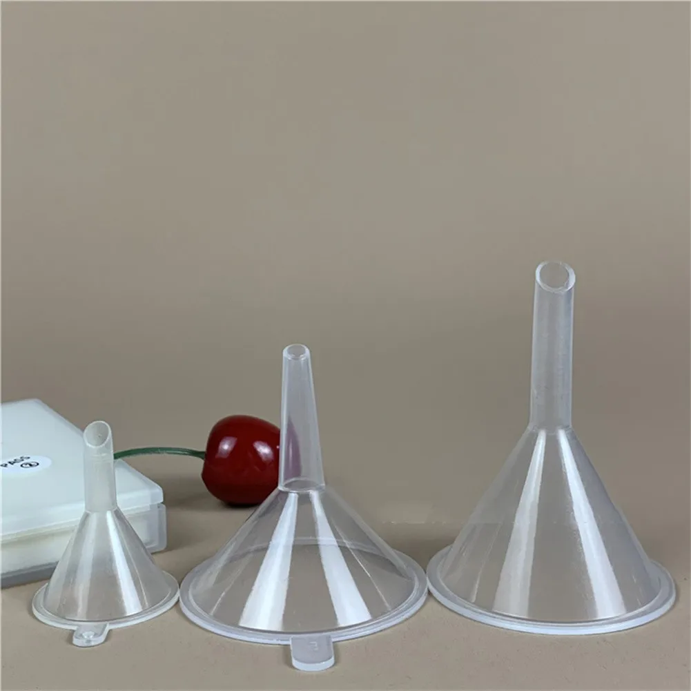 10pcs Plastic Small Bottle Funnel Anti-fouling Diffusion For Oil Water Perfume Car Home And Kitchen Gadgets Tools | Дом и сад