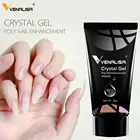 Акриловый гель для наращивания ногтей Venalisa, 30 г, Хрустальный желеобразный гель для ногтей, скульптурный УФ-светодиодный твердый гель для ногтей, решение для скольжения, дизайн ногтей