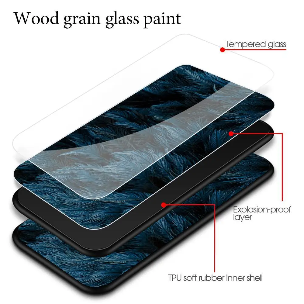 

Ultra-thin Planet Starry Phone Case For Samsung Galaxy S20 Ultra Plus Tempered Glass Case For SAMSUNG S20 Plus S 20 Cover Coque