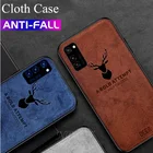 Тканевые чехлы с оленем для VIVO Y19 Y1S Y91C Y17 Y11S Y12S Y3 Y15 Y20 Y30 Y50 Y70 Y31 Y51 Y21s Y33S V20 SE V21E IQOO 8, мягкая задняя крышка