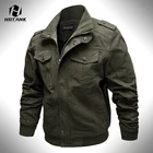 Куртка мужская в стиле милитари, уличная армейская пилотная куртка, Повседневная хлопковая тактическая одежда с несколькими карманами, весна-осень 2022