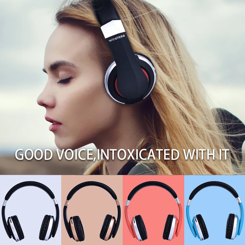 Bluetooth наушники 5 0 беспроводные гарнитура проводные свободные руки с микрофоном