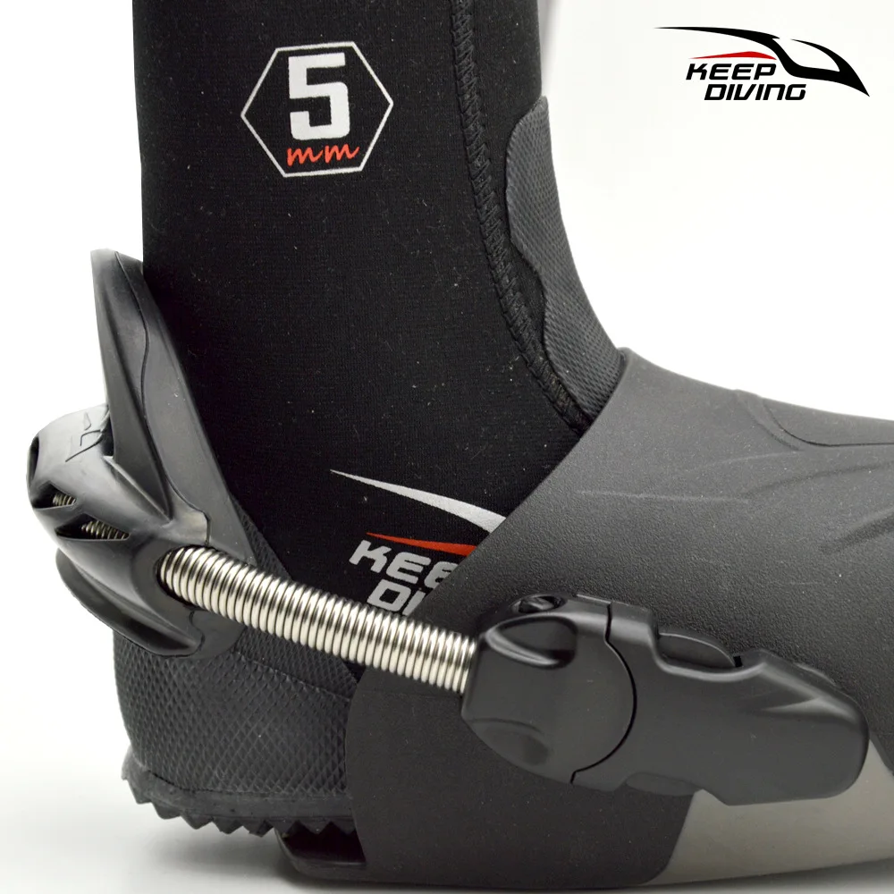 Плавание с аквалангом плавник Весна пятки ремень быстросъемными пряжками (одна