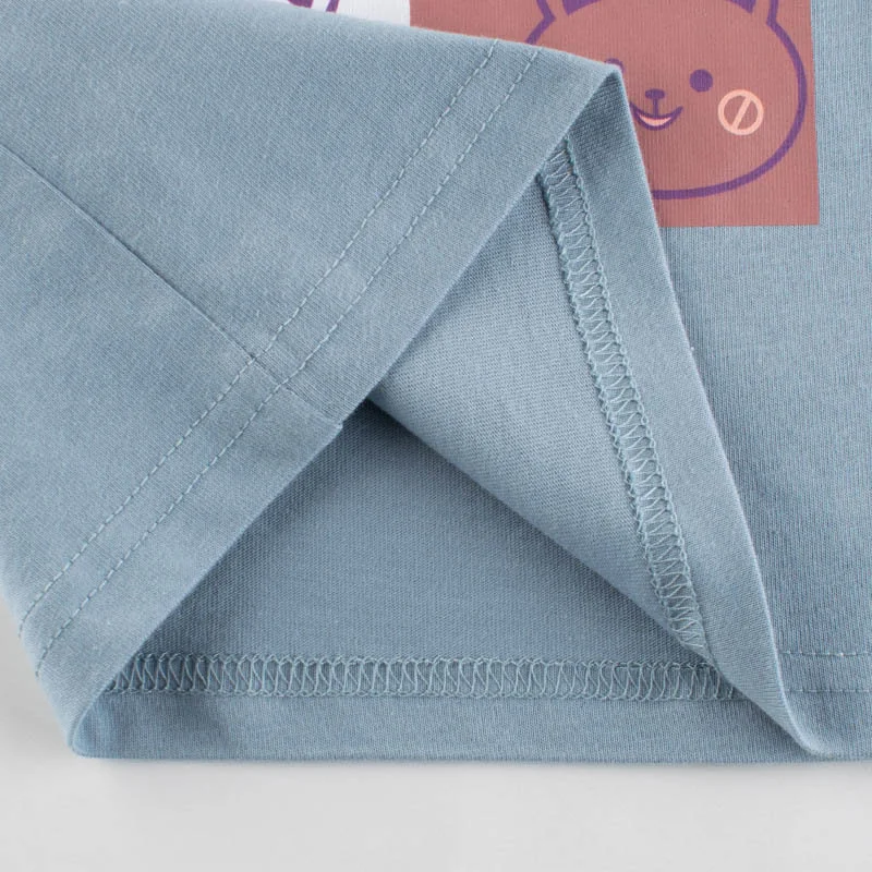 

Spring new fall baby girl with long sleeve t-shirt children clothes fashion cartoon bear pattern 2 7 years baby clothes