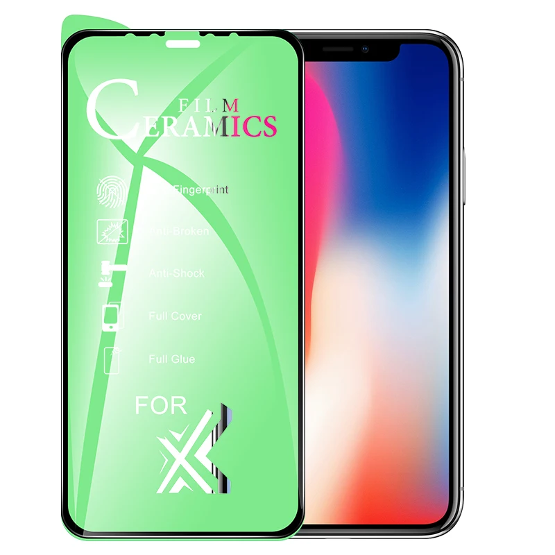 

5Pcs HD Soft Ceramic Protective Film for IPhone 11 12 Pro Max 12Mini 6s 7 8 Plus Screen Protectors for IPhone X XS XR Not Glass