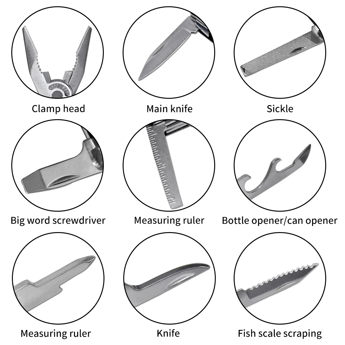Уличный Мультитул 24 в 1 плоскогубцы карманный нож для ремонта складной набор