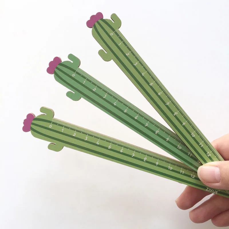 

1 шт., линейка из кактуса, 15 см