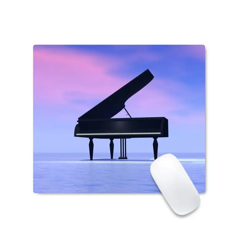 

Romantic music piano art design Comfort Mouse Mat Gaming Protect Game Officework Mat Non-slip Laptop Cushion