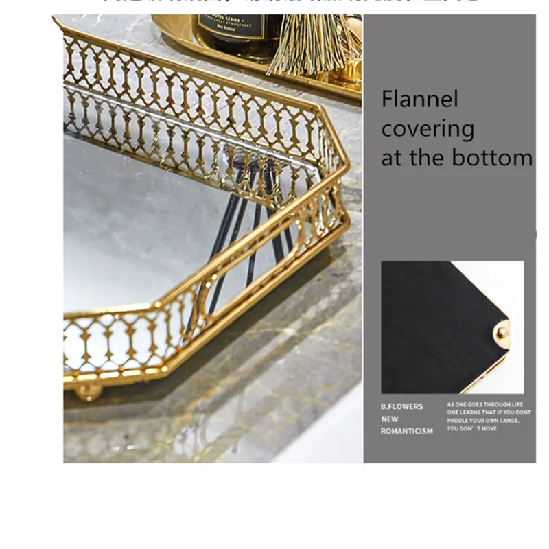 Поднос для хранения ювелирных изделий в европейском стиле 2021 | Дом и сад