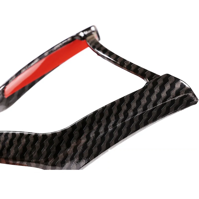Carbon Fiber Steering Wheel Frame Decoration Cover Trim for BMW M3 M4 M5 X5M |