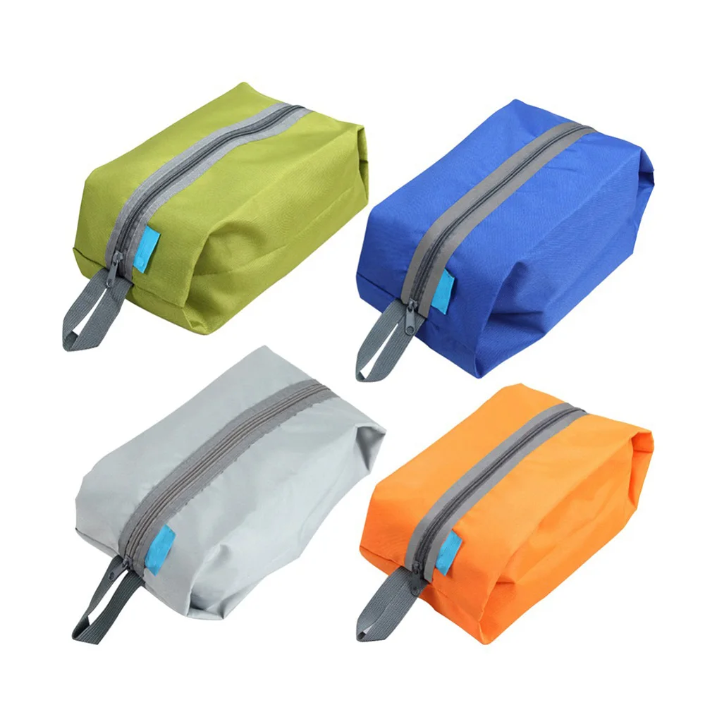 Дорожная моющаяся сумка для хранения зеленая синяя серая оранжевая четыре цвета
