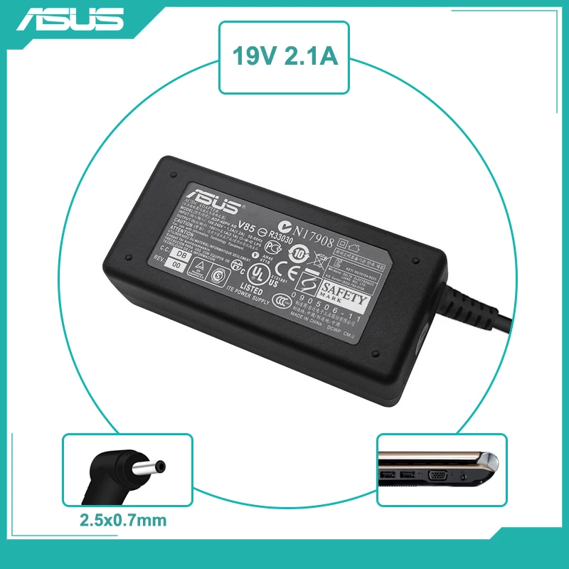 Зарядное устройство для ноутбуков Asus 19 в 2 5 А 0 7 x мм | Компьютеры и офис
