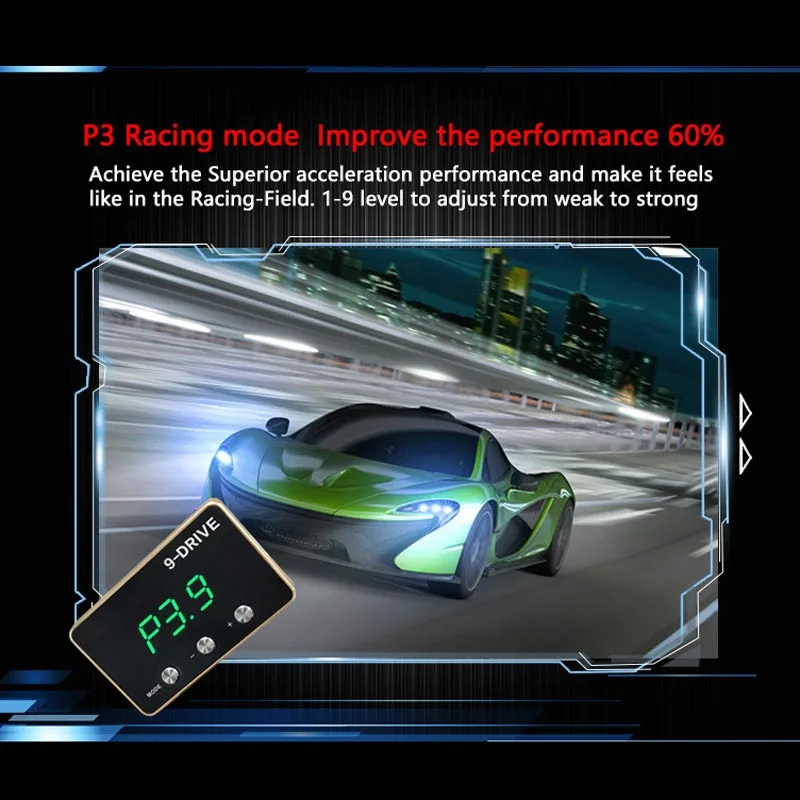 F1 автомобиль OBD2 II ручной переключатель HUD км/ч миль/ч Предупреждение о превышении