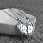 2 шт.комплект, Женский чокер с дельфином