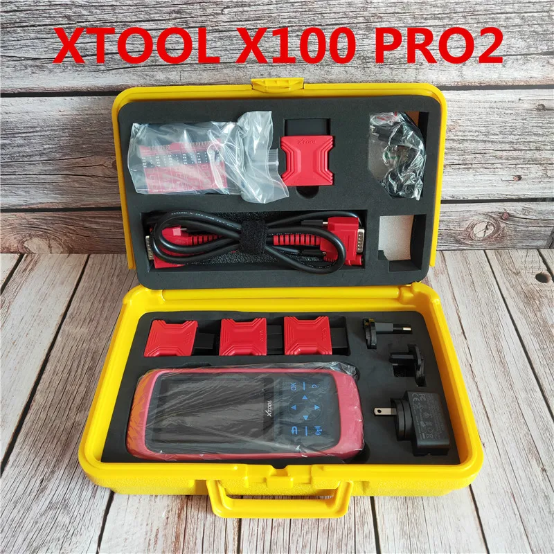 Автомобильный ключевой программатор XTOOL X100 Pro2 OBD2 с адаптером EEPROM считыватель
