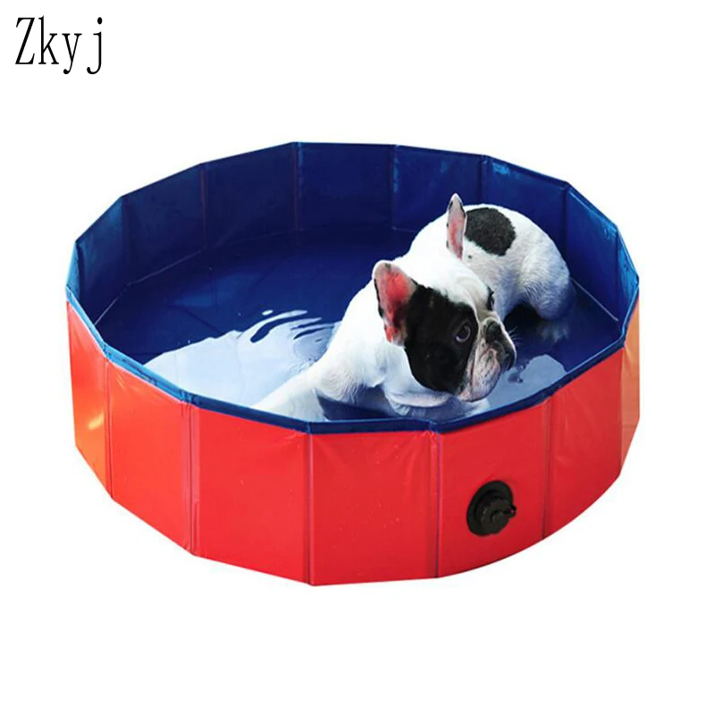 Креативная Складная Собака бассейн собака для плавательного бассейна Ванна