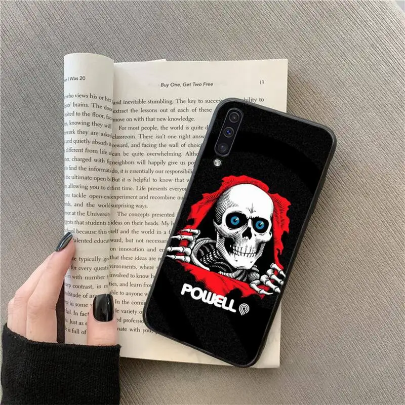 

Powell Peralta Skateboard brand Phone Case For Samsung galaxy S 9 10 20 A 10 21 30 31 40 50 51 71 s note 20 j 4 2018 plus