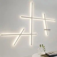 modern cross wall lamps living room bedroom wall sconce bedside wall lights led black white lamp aisle lighting decoration
