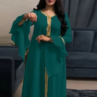 dubai arabian kimono long skirt embroidery fashion new muslim dress abaya womens long skirt islamic party plus size dress