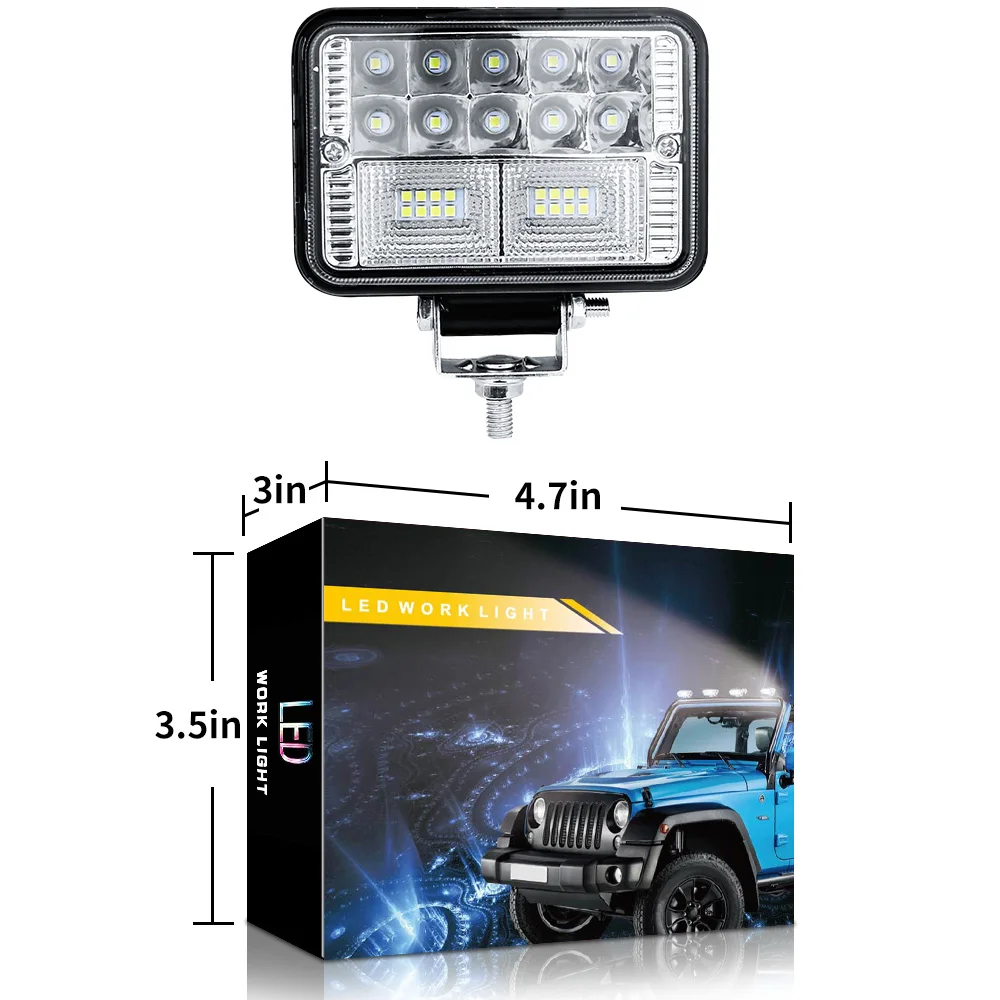 

With Mounting Bracket Work Light Replacement Truck 78W 4 inch High Brightness