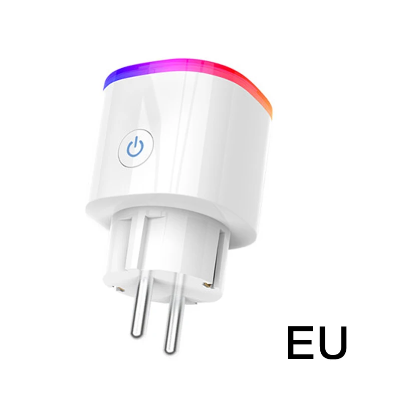 EU Умная вилка Wifi умная розетка умная жизнь приложение дистанционное управление Голосовое управление ЕС США AU Великобритания Польша японская штепсельная вилка alexa Google Home - Цвет: EU
