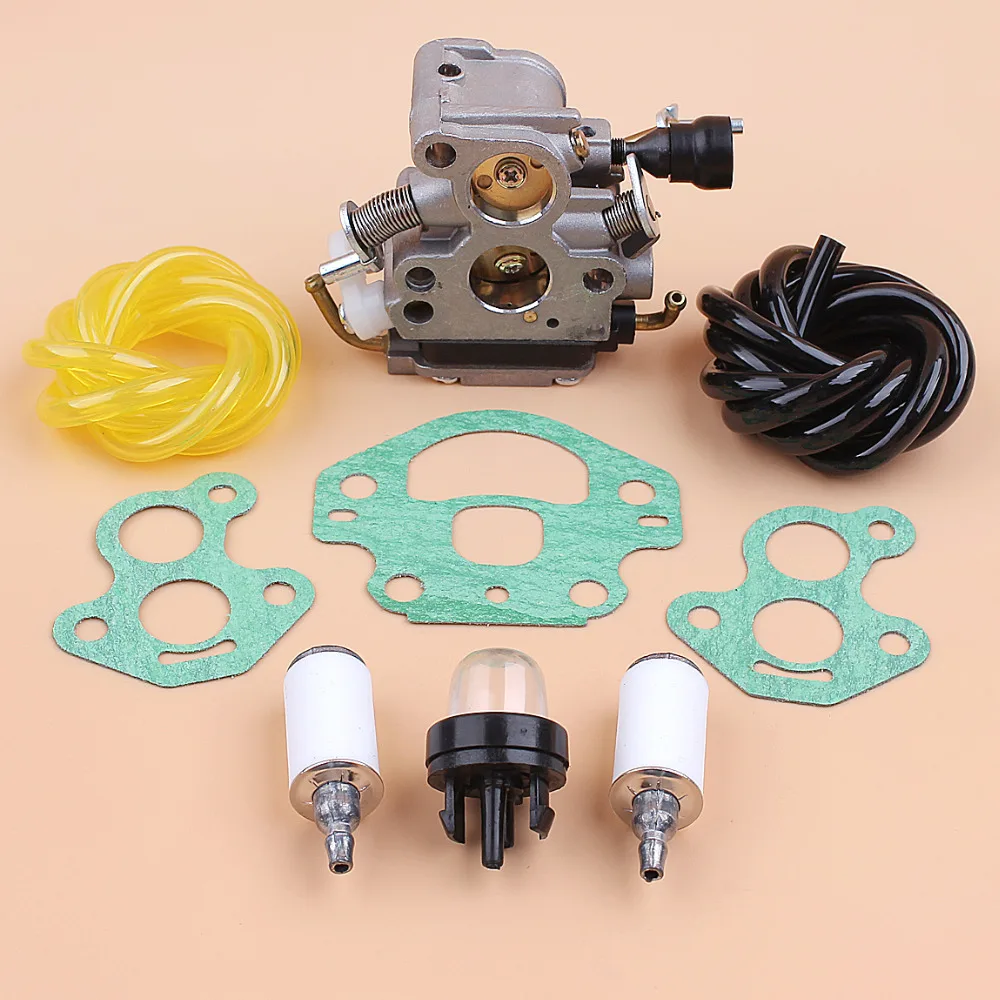 

Carburetor Gasket Fuel Hose Filter Kit For Husqvarna 135 140 435 435e 440 440e Jonsered CS410 CS2240 CS2240S Gas Chainsaw Spares