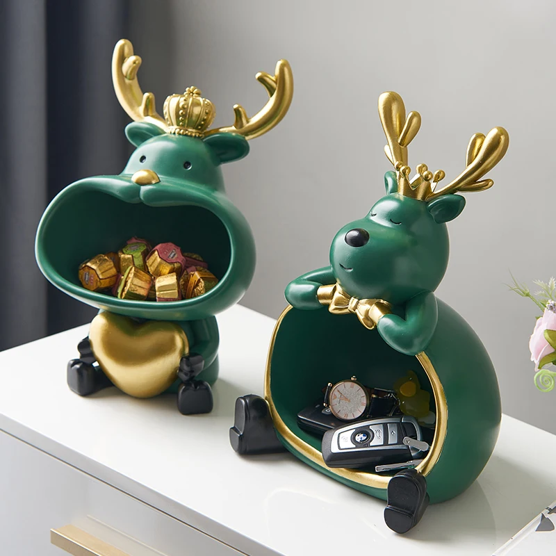 

Nordic Decoration Home Living Room Decoration Accessories Storage Figurines