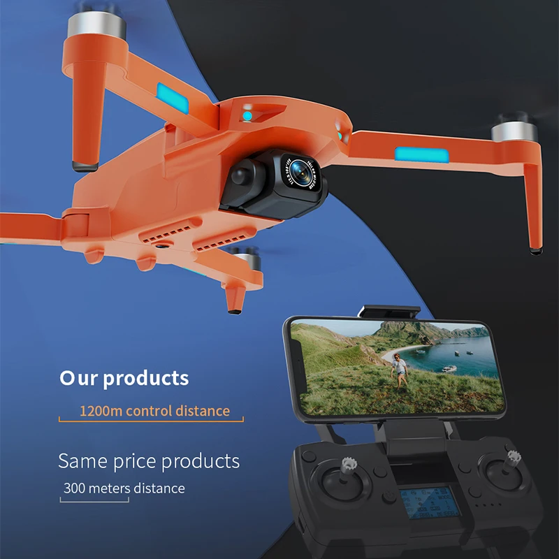Квадрокоптер FEMA L106 PRO3 3-осевая Карданная камера 4K GPS Wi-Fi FPV 25 мин. бесщеточный L700PRO |
