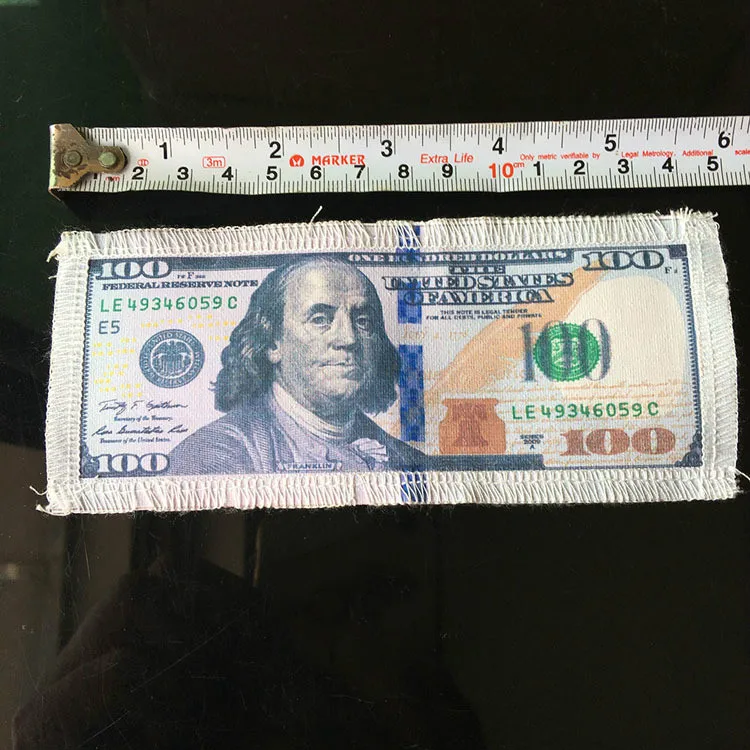 

США наклейка для банкнот 100 долларов