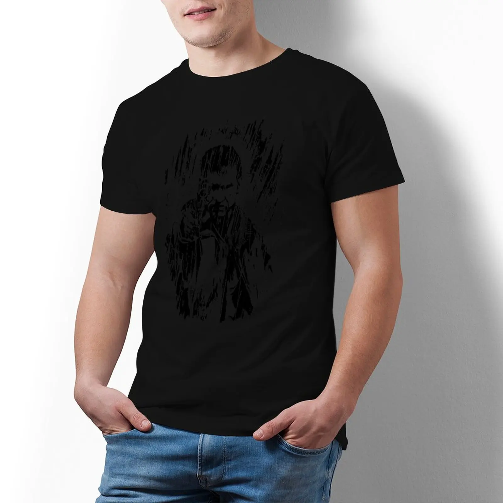 

Blade Runner Rick Deckard T Shirt Rain Plus Size Basic T-Shirt Print 100 Percent Cotton Tshirt Men