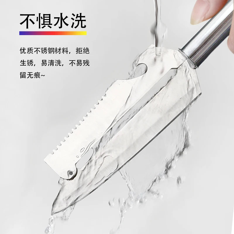 Модные Многофункциональные кухонные ножи из нержавеющей стали для чистки