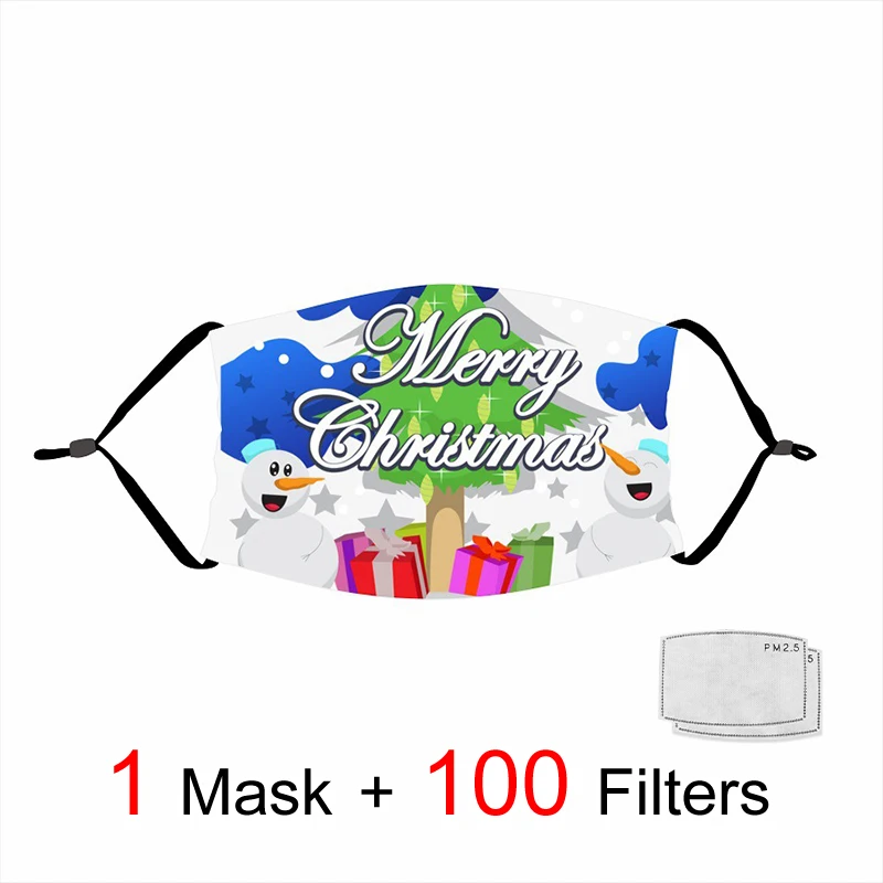 

1 PCS Washable Adult Mask Funny Cartoon Print Reusable Face Mask Cycling Breathable Mask Fast Delivery Mascarilla