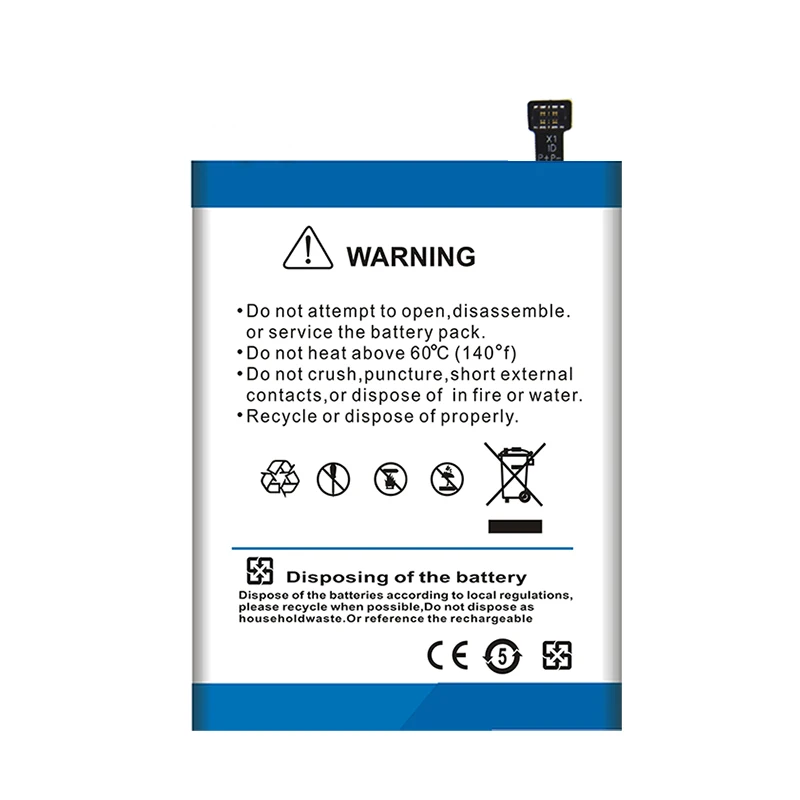 Аккумулятор LOSONCOER 5300 мАч BA721 для Meizu Meilan Note 6 M721Q M6 M721H M721L |