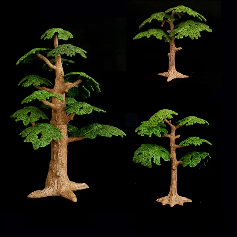 Миниатюрные Ландшафтные украшения миниатюрные сосновые деревья садовые фигурки