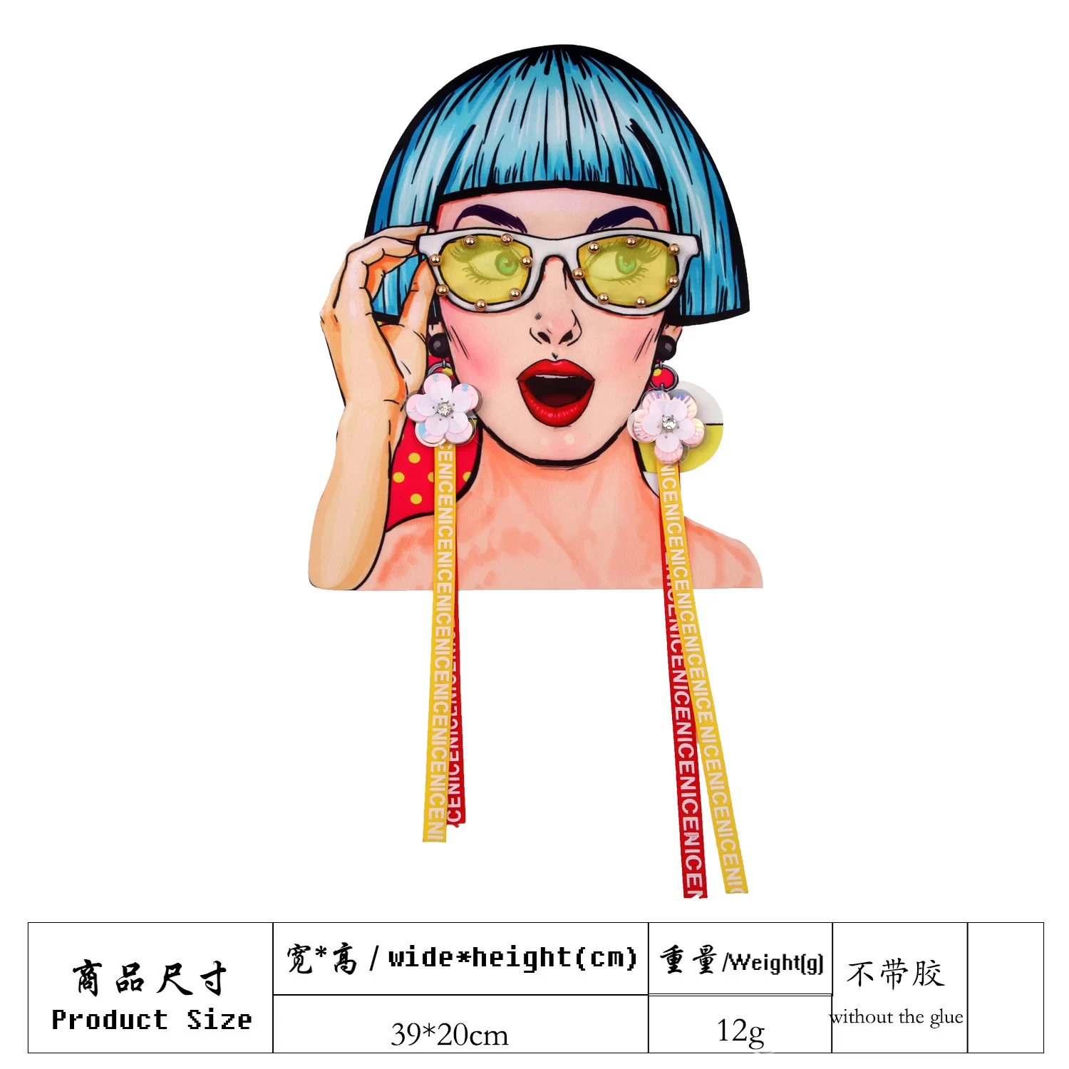 

Patches Appliques Fashion Girls Beads for Clothing Stripes Badges Stickers on Clothes Embroidered Patches for The Clothing