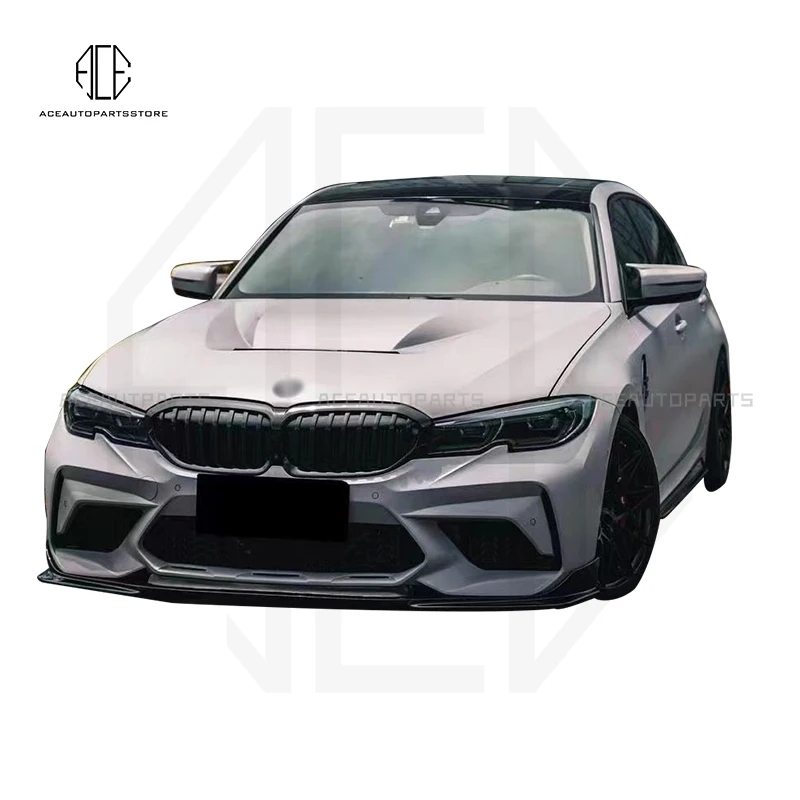 Для BMW 3 серии G20 G28 2021 прочный железный M Стиль Железный Материал передняя крышка