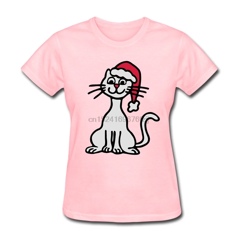 Женская рождественская модная футболка с собачкой женские командные футболки| |