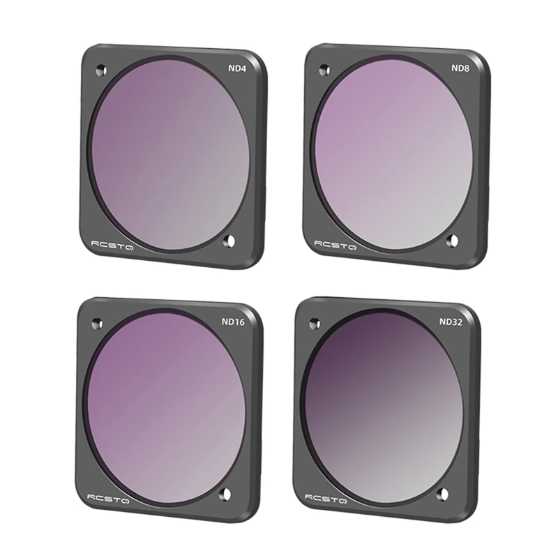 

Набор оптических магнитных стеклянных фильтров для камеры ND 4 8 16 32 SART для DJI OSMO Action 2, аксессуары