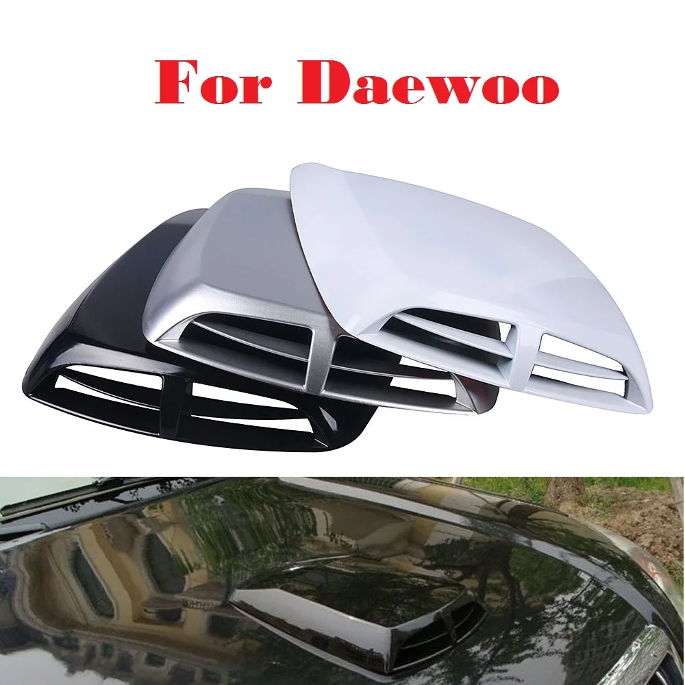 

Air Flow Hood Scoop Intake Vent Bonnet Cover Car Stickers For Daewoo Evanda G2x Gentra Kalos Lacetti Lanos Magnus Car Styling