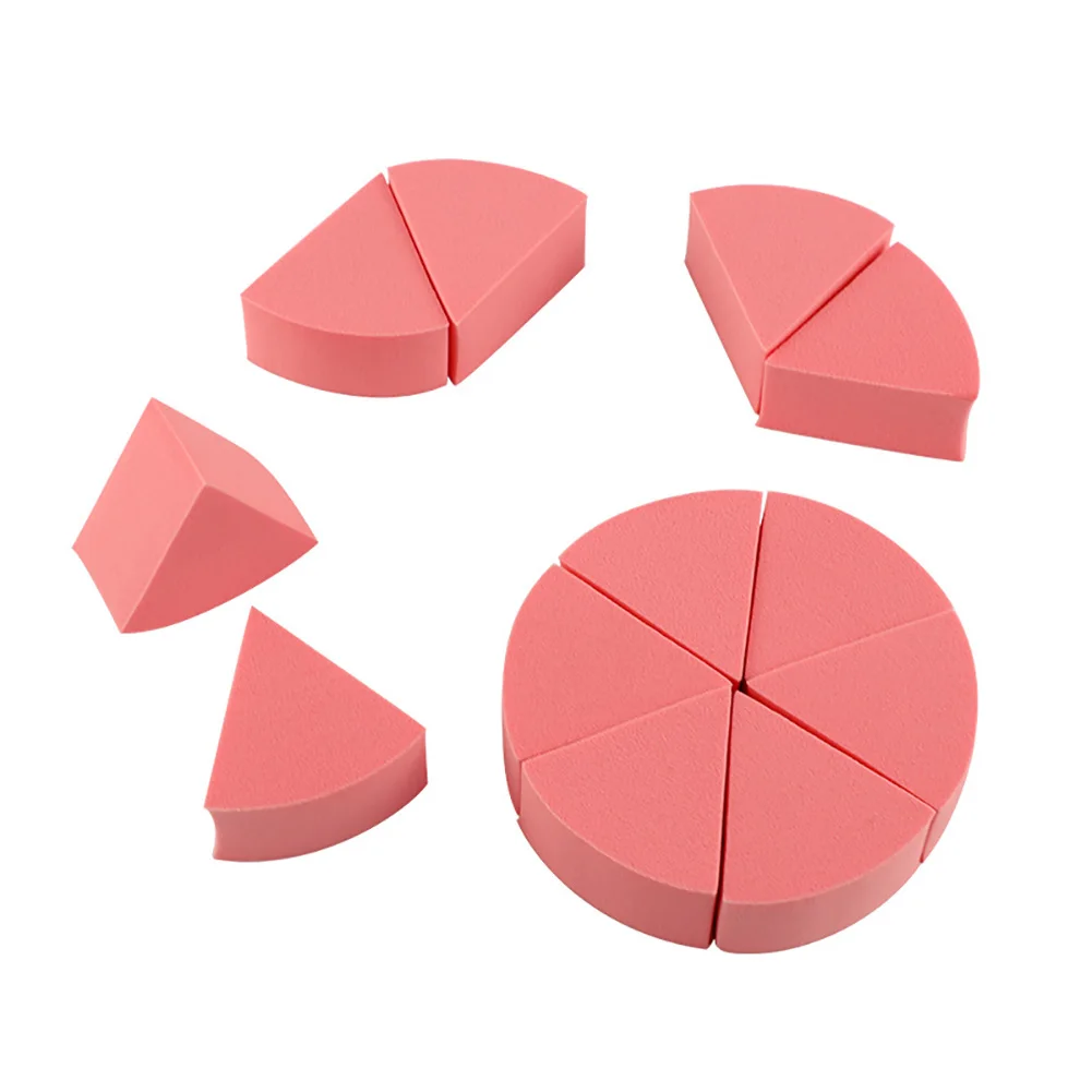 12 шт. Гладкий женский влажный и сухой основа для макияжа инструмент треугольник