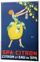 funny lemon bottle cartoon tin sign metal sign decoration home bedroom coffee shop shopping mall supermarket wall sign 128 inch